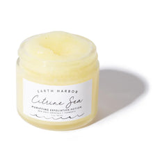 Load image into Gallery viewer, Citrine Sea- Tropical Exfoliator: Citrine Gemstone + Turmeric Oil