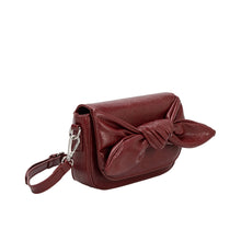 Load image into Gallery viewer, Faye Cranberry Recycled Vegan Crossbody Bag