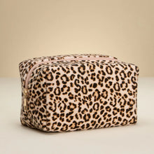 Load image into Gallery viewer, Leopard Print Rectangular Pouch