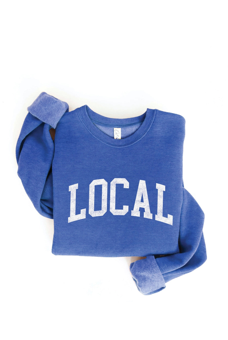 Local Graphic Sweatshirt - Heather Royal