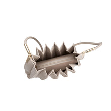 Load image into Gallery viewer, Carrie Bone Pleated Vegan Shoulder Bag