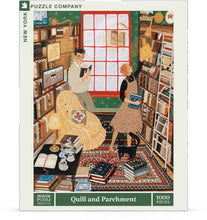 Load image into Gallery viewer, Quill and Parchment - 1000 Piece Jigsaw Puzzle