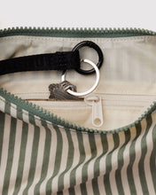 Load image into Gallery viewer, Baggu Small Crescent Bag- Sage Stripe