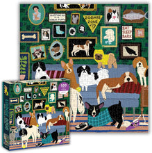 Load image into Gallery viewer, Lounge Dog 500 piece puzzle