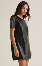 Load image into Gallery viewer, London Faux Leather Dress - Black