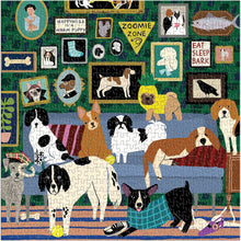 Load image into Gallery viewer, Lounge Dog 500 piece puzzle
