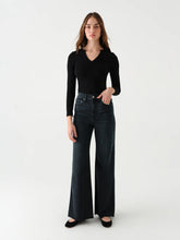 Load image into Gallery viewer, Far Out High Rise Wide Leg- Midnight