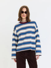 Load image into Gallery viewer, Salinas Easy Long Sleeve Tee- Cove Stripe