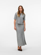 Load image into Gallery viewer, Sally Grey Knitted T-shirt