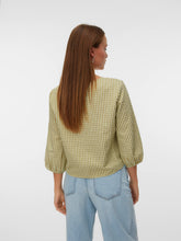 Load image into Gallery viewer, Camilla 3/4 Sleeve Tie-Front Top