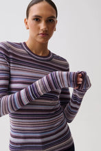 Load image into Gallery viewer, Madison Long Sleeve Crew Neck Sweater Tee