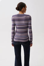 Load image into Gallery viewer, Madison Long Sleeve Crew Neck Sweater Tee