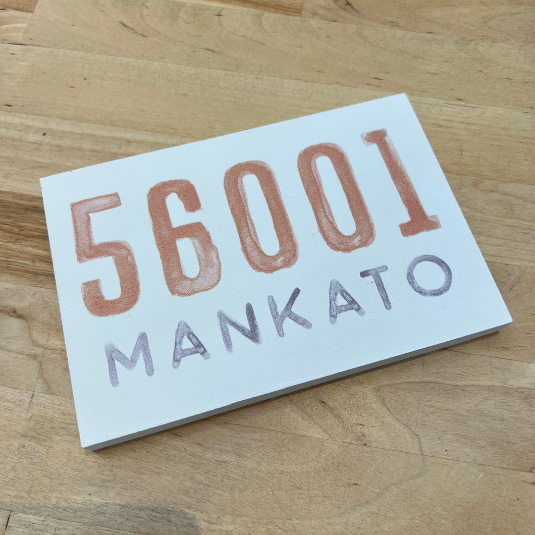 56001 Mankato Wooden Sign