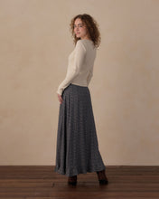 Load image into Gallery viewer, Button Slit Skirt- Heart Ditsy