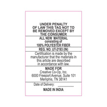 Load image into Gallery viewer, 24"L x 15"H Cotton Embroidered Lumbar Pillow with Chambray Back