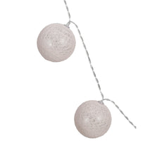 Load image into Gallery viewer, Plastic Ball String Light with 20 Lights, Taupe