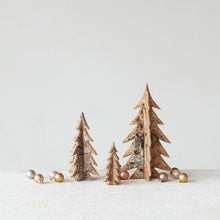 Load image into Gallery viewer, 10"H Interlocking Birch Bark Tree, Natural