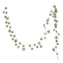 Load image into Gallery viewer, Glitter Paper Star Garland