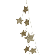 Load image into Gallery viewer, Glitter Paper Star Garland