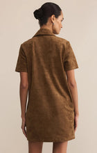 Load image into Gallery viewer, Sydney Suede Mini Dress - Coconut