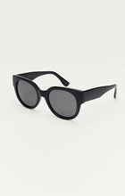 Load image into Gallery viewer, Lunch Date Polished Black Sunglasses