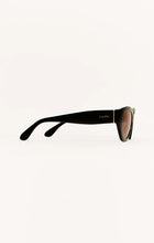 Load image into Gallery viewer, Mirage Polished Black Sunglasses