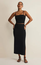 Load image into Gallery viewer, Ainslie Midi Skirt- Black
