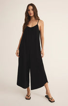 Load image into Gallery viewer, Textured Flared Jumpsuit- Black