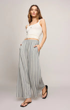 Load image into Gallery viewer, Scout Knit Striped Pant- Summer Stone