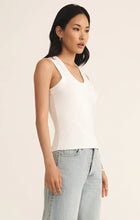 Load image into Gallery viewer, Sirena Rib Tank- White