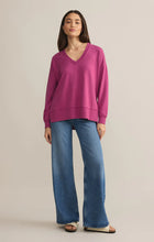 Load image into Gallery viewer, Modern V-Neck Weekender- Magenta
