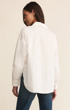 Load image into Gallery viewer, Elevated Poplin Shirt - White