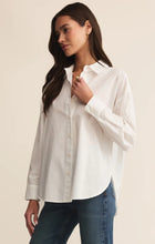 Load image into Gallery viewer, Elevated Poplin Shirt - White