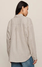 Load image into Gallery viewer, River Plaid Button Up- Frosted Pearl