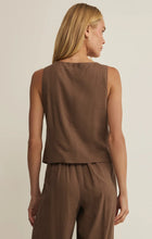 Load image into Gallery viewer, Roman Linen Vest- Palo Santo