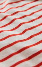 Load image into Gallery viewer, Junie Striped Tee- Lychee