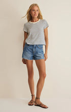 Load image into Gallery viewer, Junie Striped Tee- True Navy