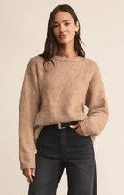 Load image into Gallery viewer, Snowed In Sweater Heathered Carmel