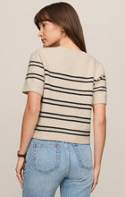 Load image into Gallery viewer, Gatewood Stripe Sweater- Light Oatmeal Heather