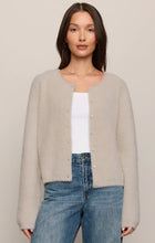 Load image into Gallery viewer, Winterglow Fluffy Cardigan- Frosted Pearl
