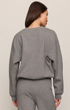 Load image into Gallery viewer, Take It Easy Sweater- Classic Heather Grey