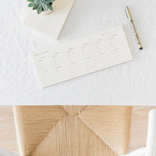 Load image into Gallery viewer, Weekly Keyboard Planner Deskpad