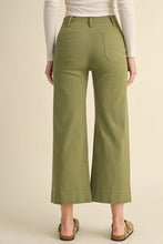 Load image into Gallery viewer, High Waist Cropped Wide Leg