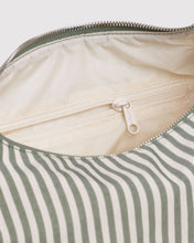 Load image into Gallery viewer, Nylon Meringue Bag- Sage Stripe