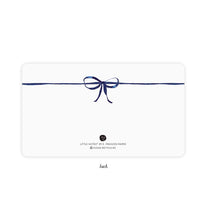 Load image into Gallery viewer, Navy Bow Little Notes® – Boxed Set of 85 Mini Notecards