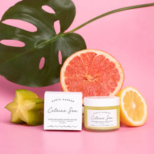 Load image into Gallery viewer, Citrine Sea- Tropical Exfoliator: Citrine Gemstone + Turmeric Oil