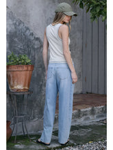 Load image into Gallery viewer, Contrast Stitch Fish Patch Rib Tank