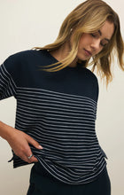 Load image into Gallery viewer, Harbor Striped Shirt- Eclipse