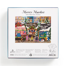 Load image into Gallery viewer, Merry Market 1000 Piece Foil Puzzle