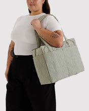 Load image into Gallery viewer, Small Cloud Carry-On- Sage Stripe